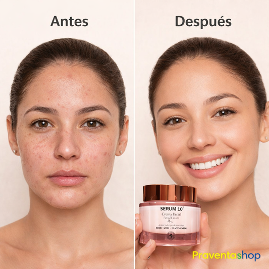 Crema Antimanchas + Mascarilla Anti-Edad GRATIS*🎁