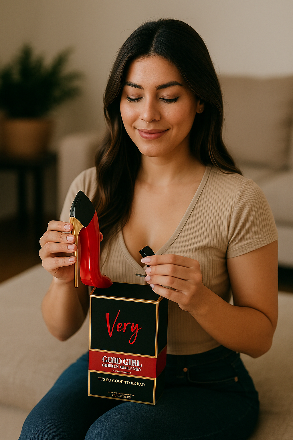 GOOD GIRL VERY + Perfumero + 3 REGALOS
