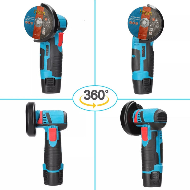 Amoladora Angular Flex + x2 Baterías