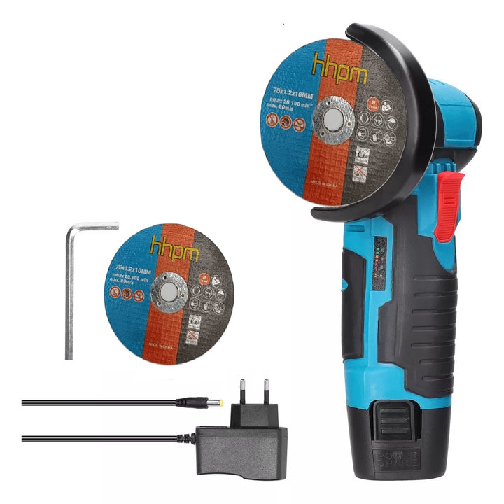 Amoladora Angular Flex + x2 Baterías