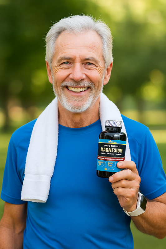 Magnesio Americano 60 cápsulas + Sachet Cloruro – Energía y Bienestar