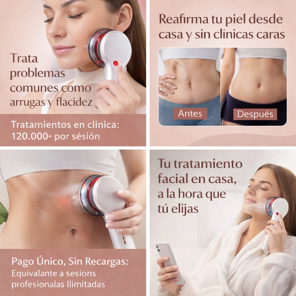 Ultrasonido y Radiofrecuencia Facial Pro