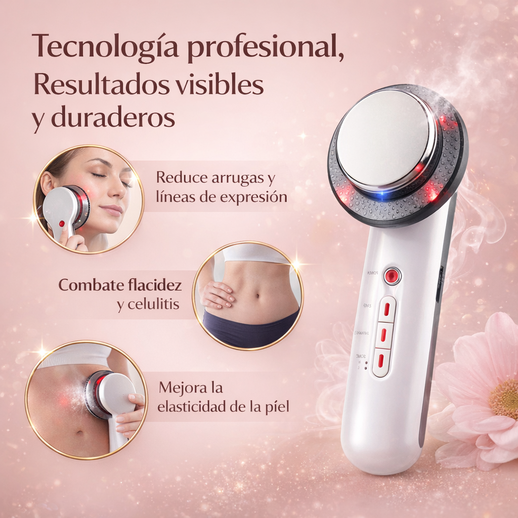 Ultrasonido y Radiofrecuencia Facial Pro