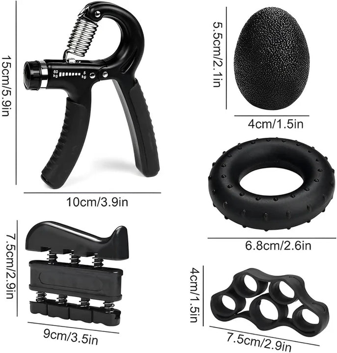 Kit Hand Grip Dedos Mano Muñeca Brazo