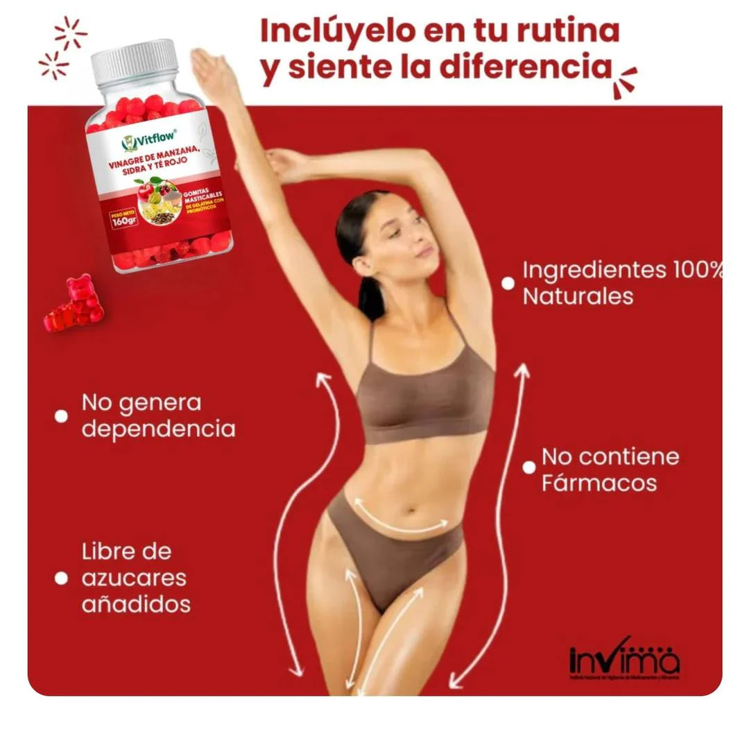 GOMITAS VINAGRE DE MANZANA