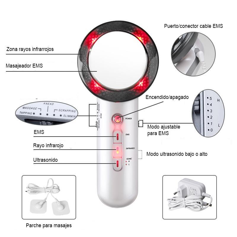 Ultrasonido y Radiofrecuencia Facial Pro